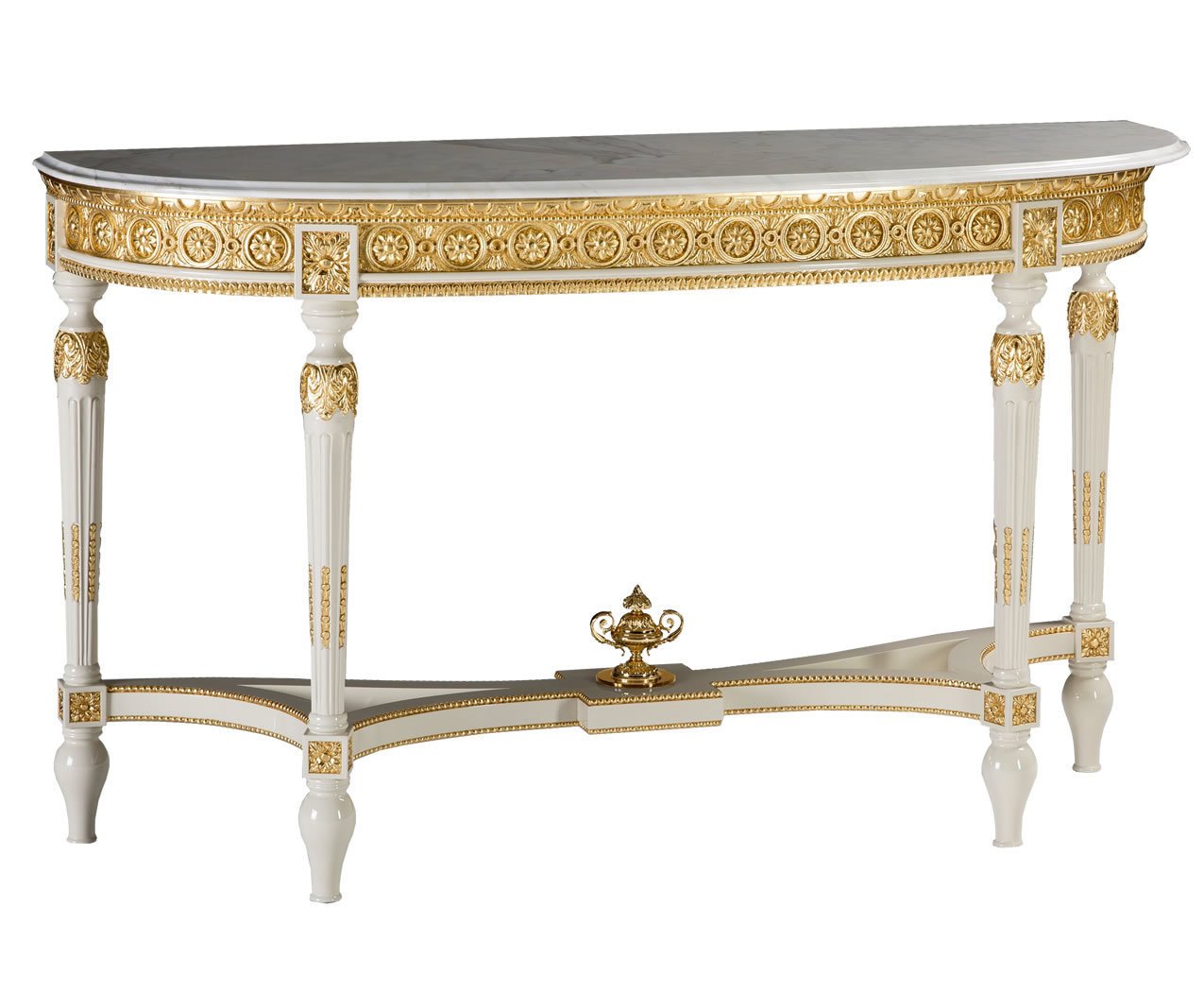 CONSOLE SINGULAR PIECES WHITE