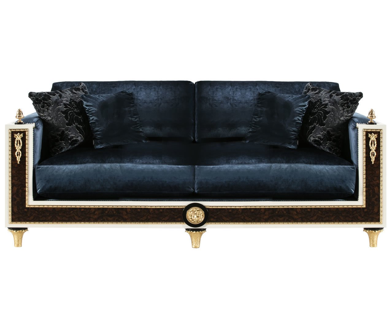 SOFA 2 SEATER WELLINGTON BLC