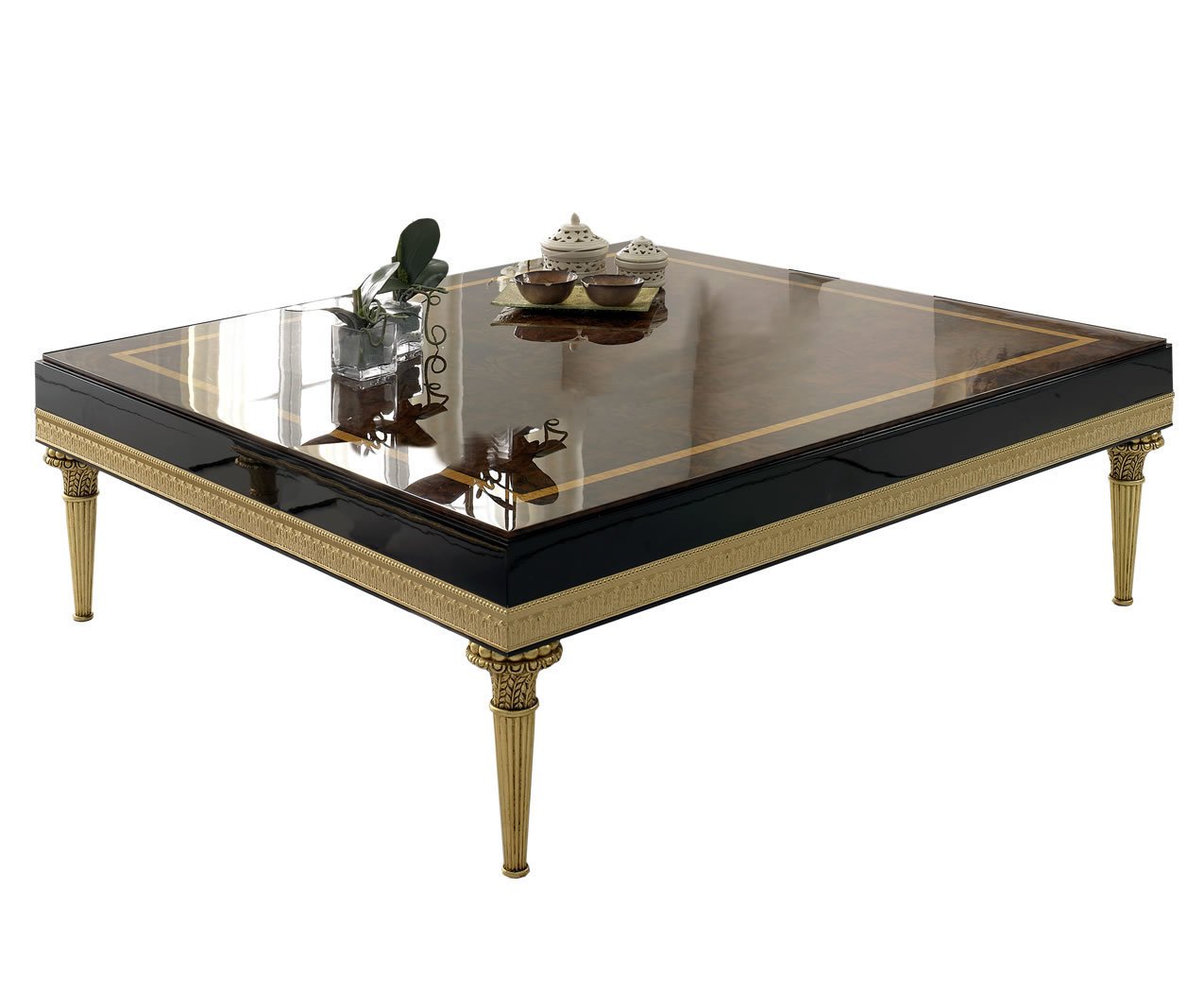 COFFEE TABLE LE MARAIS BLACK BORDER